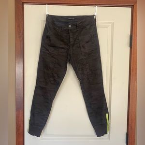 Camo Cargo Jogger with Zipper Ankle